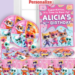 SuperKitties Saver PERSONALIZED Party Pack for 10